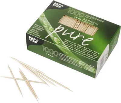 Produktbild von Papstar 16692, Rund, Holz, Natürlich/Natur, 80 mm, 1000 Stück(e), Box