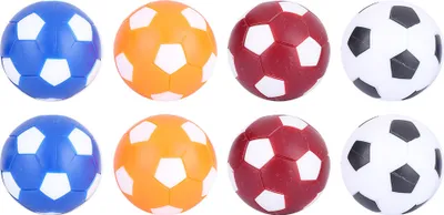 Obrázok produktu pre Bieten Sie eine lange Zeit mit Zeit, langlebig Gummi -Material Mini -Tischfußballkugel, 8ks für jetzige Kinder