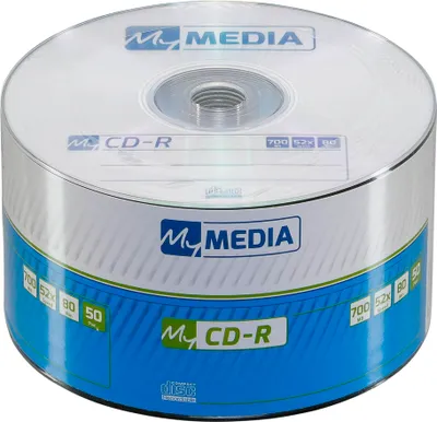 Image de 1x50 MyMedia CD-R 80 / 700MB 52x Speed Wrap
