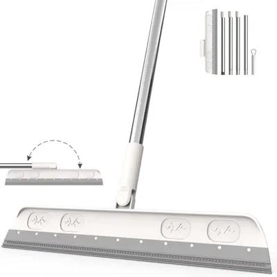 Zdjęcie produktu dla Ściągacz do podłóg 150 cm, Regulowany ściągacz prysznicowy, Stal nierdzewna, Ściągacz do wody na podłogi