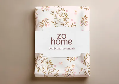 Produktbild von Zohome Bettbezug Baumwolle Fico - 155x220 cm + 1x Kissenbezug 80x80 cm in Warm-Sand