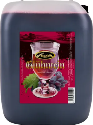 Produktbild von Lausitzer Glühwein - Rote Traube 10l Kanister