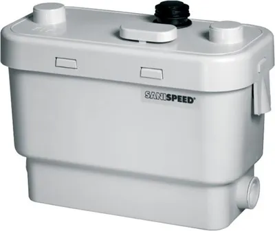 Obrázok produktu pre Zariadenie prečerpávacie Sanispeed Silence KÚPEĽŇA, KUCHYNE BEZ WC KOMERČNÉ SS