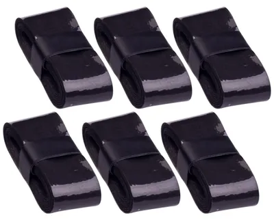 Produktbild von Tennisschläger-Griffband – Vorgeschnitten und mit trockener Haptik – Tennis-Overgrip-Griffband für Tennisschläger, schwarz