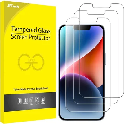Produktbild von Schutzfolie für iPhone 14 6,1 Zoll Panzer Glas 9H Displayschutz