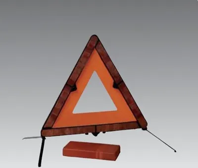 Produktbild von Holthaus Medical Warndreieck Nano dreieckig 23,0 x 8,5 cm
