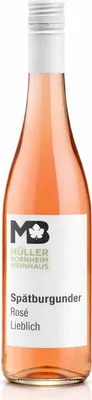 Produktbild von Weinhaus Müller Bornheim 0,75L Flasche Pfälzer Spätburgunder Rosé  lieblich FL1 Flasche