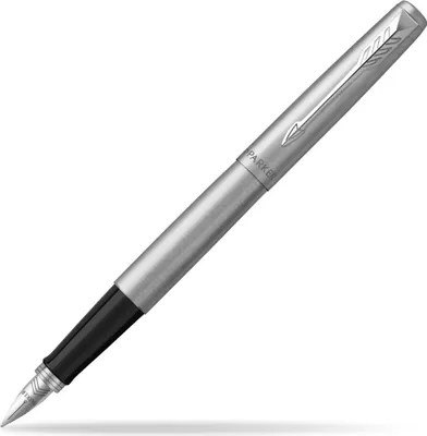 Produktbild von Parker Jotter Füller | Edelstahlschaft mit Chromzierteilen | Füllfederhalter Mittlere Spitze | Geschenkbox