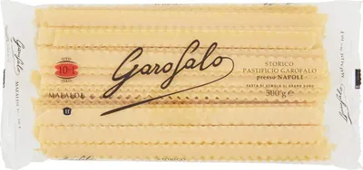 Produktbild von 10x Mafalde N. 10-1 Neapolitanische Hartweizengrieß Packung mit 500g Pasta IGP + Italian Gourmet polpa 400g