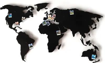 Produktbild von Decorizzly® 3D-Karten-Wanddekoration