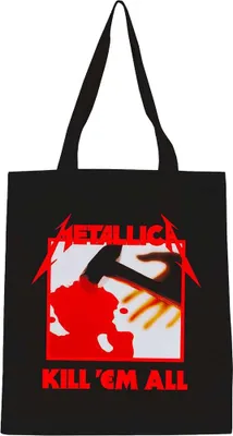 Produktbild von Metallica - "Kill Em All 1" Tragetasche RO14620 (Einheitsgröße) (Schwarz)