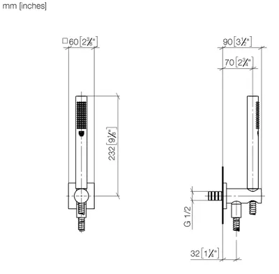 Produktbild von Dornbracht 27802970-47 Schlauchbrausegarn. SERIENSPEZIFISCH