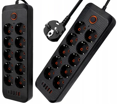 Produktbild von Smartled Steckdosenleiste mit 10 Steckplätzen & 5x USB