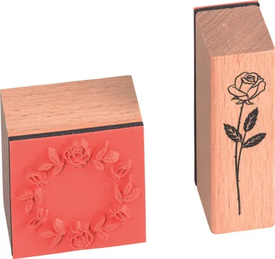 Image de Heyda 204888492 Set de tampons "Ornament" 12 x 10 x 3 cm