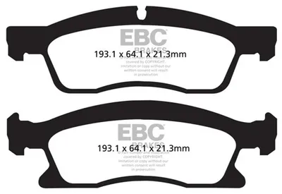 Image de EBC Brakes Plaquettes de frein AVANT DP42136R