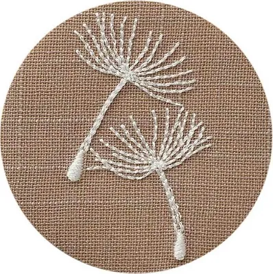 Produktbild von Pusteblumen - Aufnäher, Bügelbild, Aufbügler, Applikationen, Patches, Flicken, Zum Aufbügeln, Größe: 6,0 x 6,0 cm
