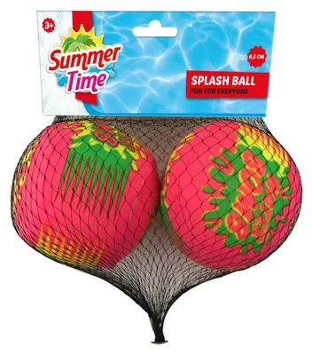 Produktbild von Summertime Splash Ball 2st 8,5cm Var., Hüpfball, 3 Jahr(e)