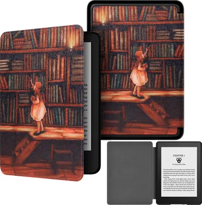 Obrázek produktu pro Kindle Paperwhite 6/ Colorsoft/ Signature Edition- Library Girl
