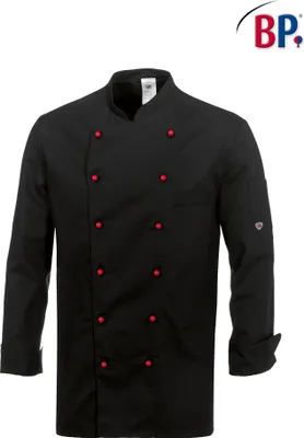 Produktbild von BP Herren Kochjacke 1503-400 Gr. 50 schwarz