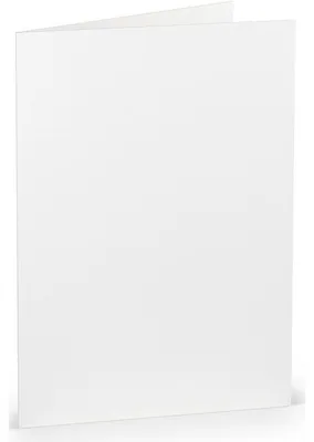 Produktbild von Rössler Papier 220719509 Coloretti Doppelkarte - B6 hoch, 5 Stück, weiß