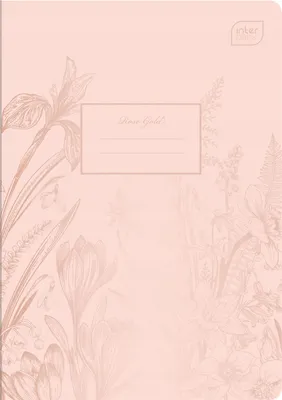Zdjęcie produktu dla Zeszyt A5 80# M 70G Metallic Rose Gold 4062 A'10
