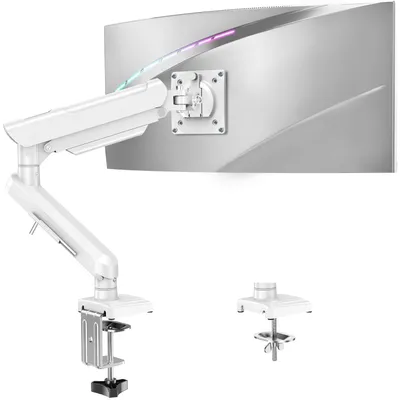 Image de Support mural pour écran d'ordinateur, compatible avec les écrans de 13 à 32 pouces, supportant un poids de 2 à 9 kg