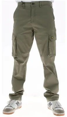 Produktbild von Lyle & Scott TR1802ITA Herren Hose Grün : Größe - 33 Größe: 33