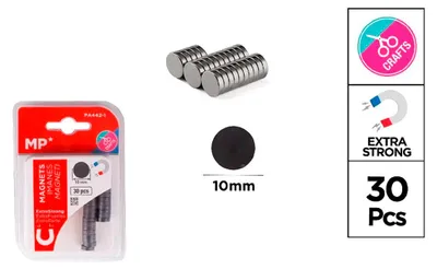 Image de Aimants De Serrage Mp ø10mm Aimants Puissants Pour Fixation Légère - Mp