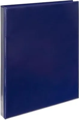 Obrázok produktu pre Prezentačný 4-kr. zakladač, A4, šírka chrb. 3,5 cm, modrý