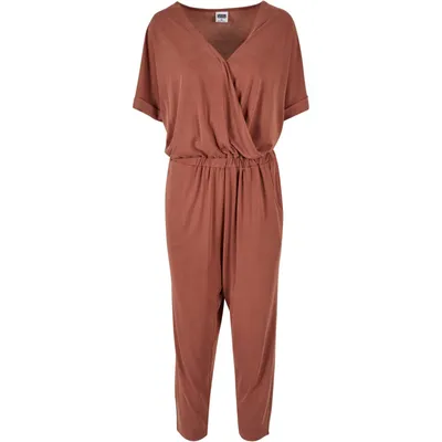 Produktbild von Urban Classics Ladies - MODAL Jumpsuit terracotta - XS