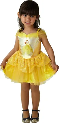 Produktbild von Disney Prinzessin Belle Ballerina Kinderkleid Kindergröße: 104