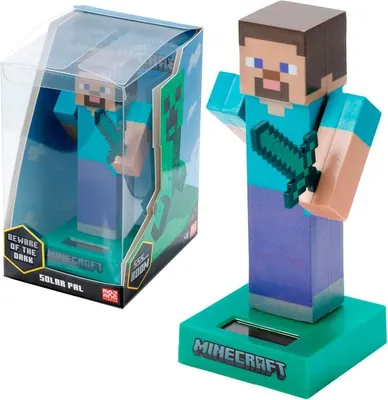 Image de Figurine Minecraft Steve, jouet de collection de 18 cm