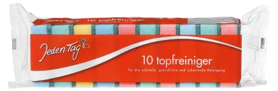 Produktbild von Topfreiniger bunt 10Stück von Jeden Tag