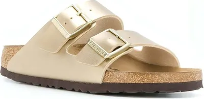 Produktbild von Birkenstock Damen Hausschuhe 1016111 Farbe: Gold Größe: 40
