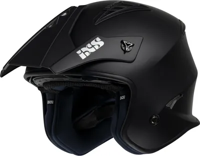 Image de IXS 114 3.0 casque jet, noir, S (55/56)