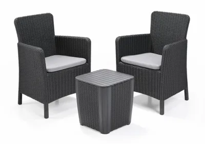 Obrázok produktu pre KETER Balkónový set TRONTO | grafit