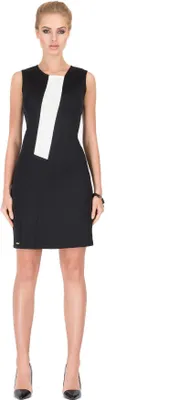 Produktbild von Damen Kleid Tunika Mini-Kleid; Schwarz/M/38