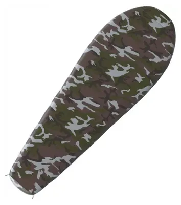 Produktbild von Husky Mumienschlafsack Army 2024 -17°C - 220 cm - Camouflage Grün