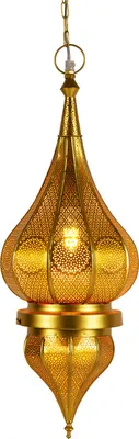Immagine prodotto di Lampada orientale a sospensione Fayna Gold