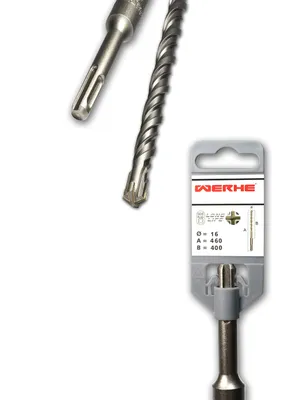 Produktbild von WERHE SDS PLUS Kreuzbohrer für Beton 16 x 460 mm