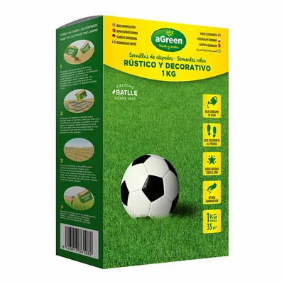 Image de Gazon Rustique Décoratif Agreen 1kg Robuste, Esthétique, Facile D'entretien - Agreen