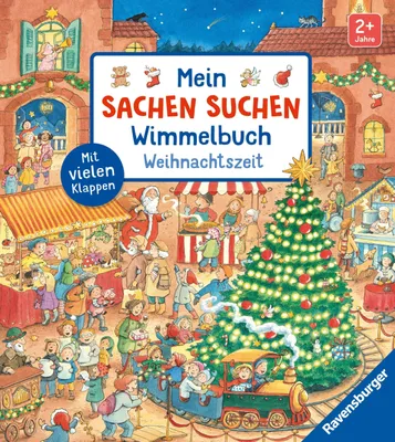 Produktbild von Mein Sachen suchen Wimmelbuch: Weihnachtszeit