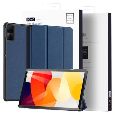 Image de Dux Ducis Domo Smart Sleep Case pour tablette Xiaomi Redmi Pad Se 11'' - Bleu