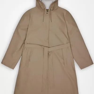 Immagine prodotto di Sneakers Del Marchio Rains Del Modello A Line Longer W Jacket W3 Cachi