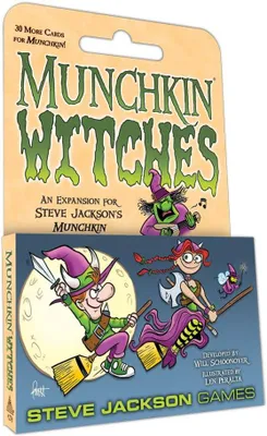 Zdjęcie produktu dla Rozszerzenie Munchkin Witches - Fantasy rozszerzenie do Munchkin