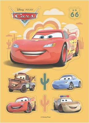 Produktbild von dekora - Cars Essbare Ausschneidbare Oblate - Dekoration McQueen - Rechteckig A5