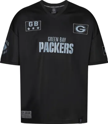 Produktbild von Recovered T-Shirt NFL Packers GB 19 Oversized im lockeren Schnitt Black L