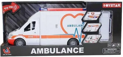 Produktbild von Krankenwagen mit Licht und Sirene – ADAR