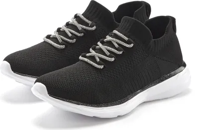 Produktbild von LASCANA Sneaker Slip-On-Sneaker, Slipper, Freizeitschuh, schwarz Größe 40