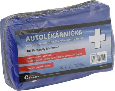 Obrázek produktu pro Compass 91520 - Lékárnička I. textilní brašna 206/2018 sb.